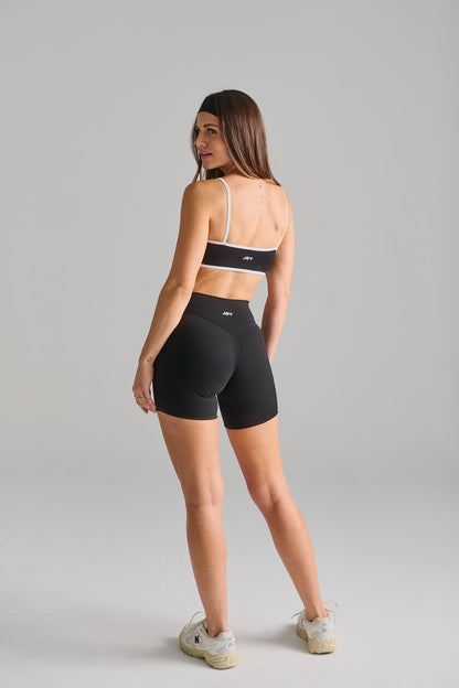 Mid-Waist Sculpt Biker Short Printed
