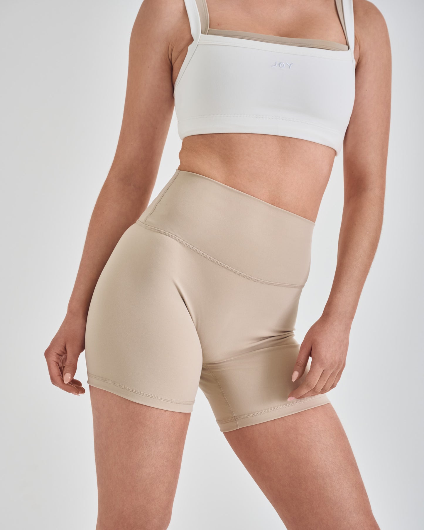 Effortless High-Waist Biker
