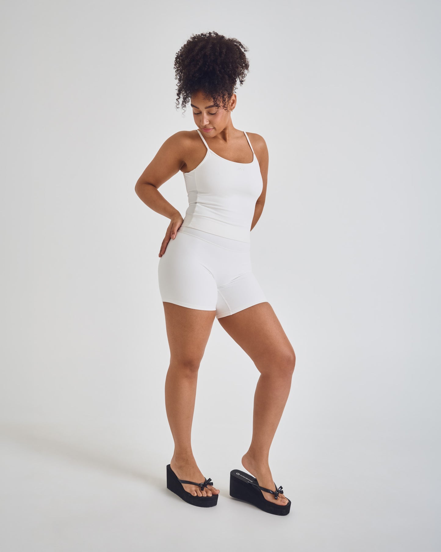 Effortless High-Waist Biker